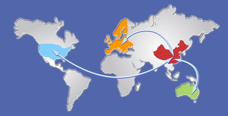 Shanley International World Map